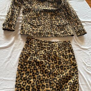 Ralph Lauren leopard print safari outfit